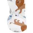 thumbnail image 3 of Mameluco Child of Mine Blanco 18M Tela estampada de animales, 3 of 4