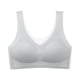 thumbnail image 1 of Minnieouse Inalámbrico y transpirable para deportes de verano, sujetador deportivo súper fino de verano para mujer, sujetador de elevación de Ropa interior Gris 4XL, 1 of 6