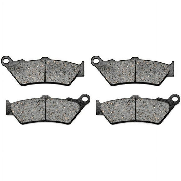 KMG Front Brake Pads Compatible with 2008-2010 BMW F 800 GS - Non-Metallic Organic NAO Brake Pads Set