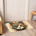 thumbnail image 6 of Cat Office Rug Door Carpet Indoor Rugs Polyester Non-Slip Machine Washable, 6 of 6