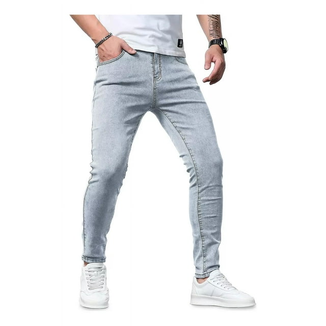 Jeans Caballero Slim Fit Mezclilla Premium Hombre King B