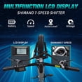 thumbnail image 4 of PEXMOR Electric Bike for Adults, 750W BAFANG Motor Electric Mountain Bicycle, 60+ Miles 48V 14AH Removable LG Battery, 26" Fat Tire Snow Beach Ebike | Front Suspension | 7 Speed, 4 of 9