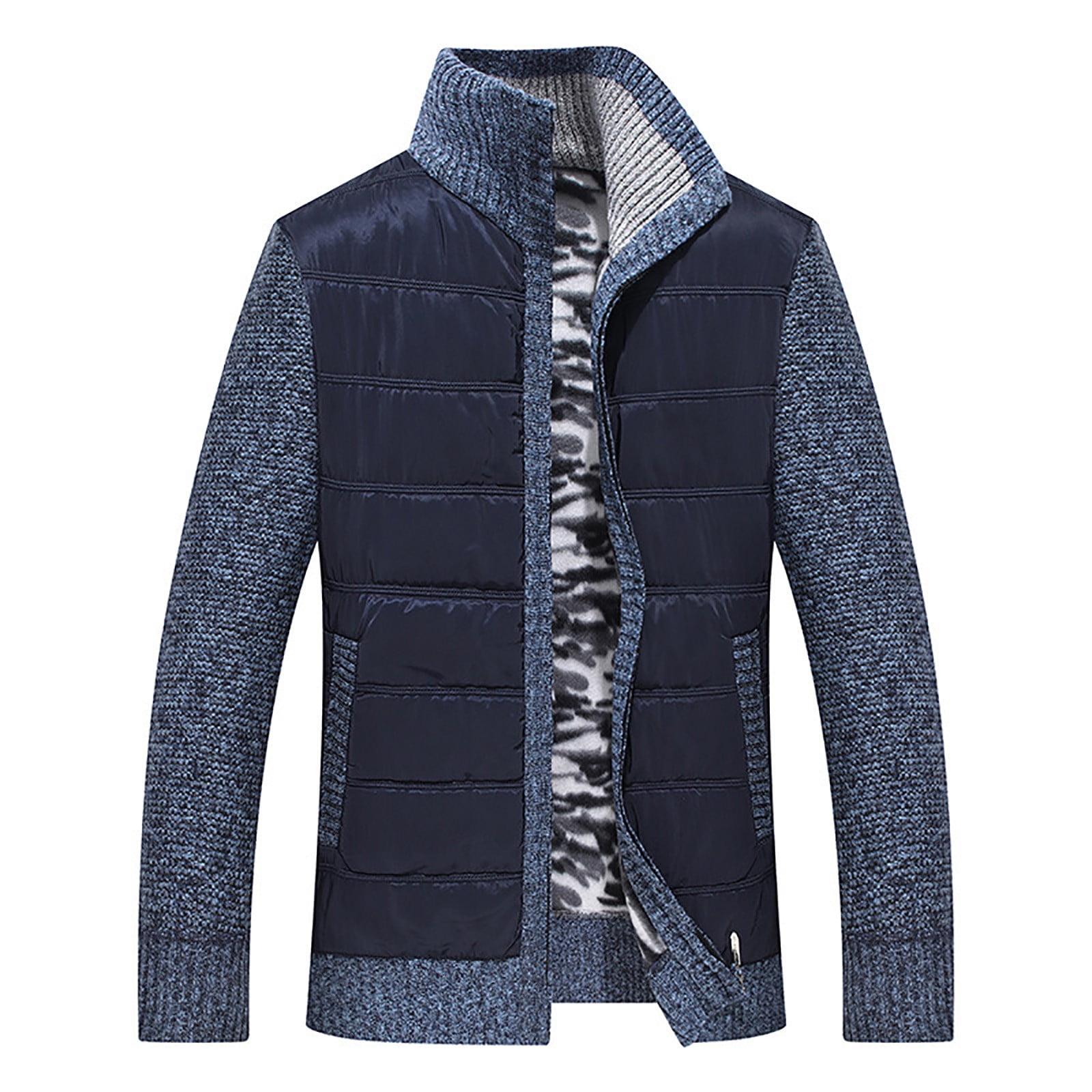 Pull Cardigan Tricoté Haut De Gamme Pour Hommes Vert - Prêt-à