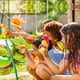 thumbnail image 2 of Pistola de agua de dinosaurio para niños, paquete de 5 pistolas de agua pequeñas a granel para lucha contra el agua, piscina de verano, playa, fiesta, juguete de baño para niños y niñas Rojo Verde, 2 of 6