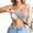 Gray, variant on jjayotai Built in Bra Tank Tops for Women Adjustable Spaghetti Strap Tank Top Basic Undershirts Camis