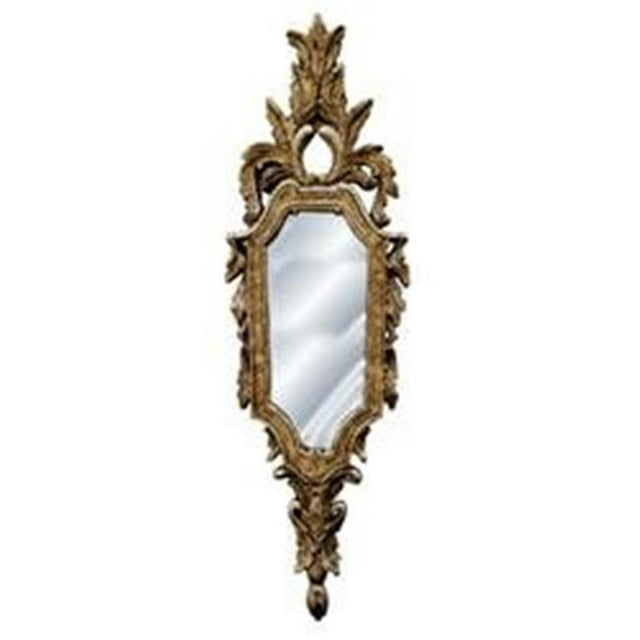Hickory Manor HM9728ET Miroir Haut de Feuille - et Or