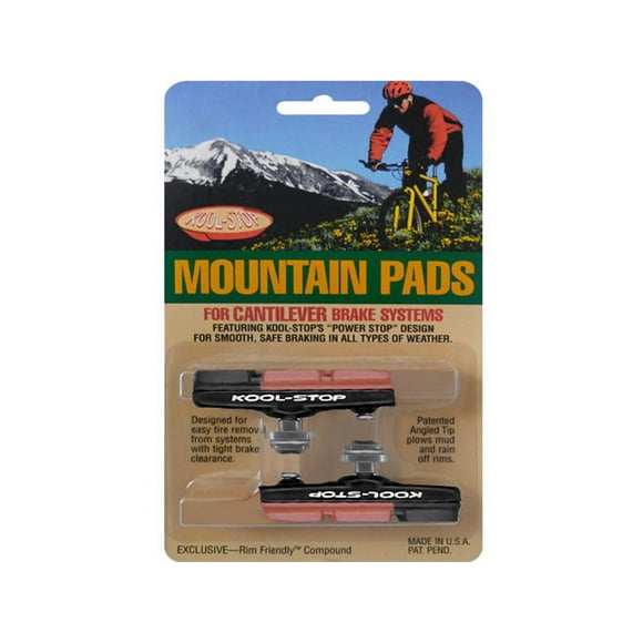 Kool Stop Dura 2 Supports de Coussinets de Route avec Coussinets - Noir Pr - Ks-Rhd2B