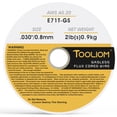 thumbnail image 5 of TOOLIOM E71T-GS .030" Diameter 2-Pound Spool Flux Core Self-Shielded Carbon Steel Mig Welding Wire for TL-135M, 5 of 5