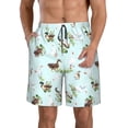 thumbnail image 1 of Balery Duck Animals Farm Traje de Baño Estilo Hawaiano para Hombre, Shorts de Secado Rápido con Bolsillos-X-Large, 1 of 6