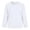 White, variant on Fozruso Long Sleeve Breathable Mesh Raglan Tee for Boys Lightweight Kids Top for Daily Wear Play