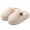White, variant on GPOECD Women's Slippers Cozy Indoor Thickened Fleece Warm Footwear for Couples Cold Weather Comfort House Slippers