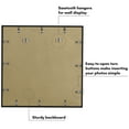 thumbnail image 5 of Americanflat 24x24 Picture Frame with Polished Plexiglass with 12x12 Mat Display Photo Streamline - Black, 5 of 8