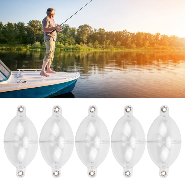 Flotadores de Pesca Ovalados de Colores Brillantes Con Alto Reconcimento, Se Aplican a la Mayoría de Formas de Pesca Para Mar/Río/Lago/Estanque, Venta de 5 UDS.