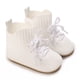 thumbnail image 4 of Puntoco Nuevo Bebé De Punto De Alta Calidad Con Cordones Ropa Exterior Antideslizante Transpirable Y A Prueba De Sudor Zapatos Para Niños Pequeños Blanco 11, 4 of 5