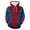 Blue, variant on Unisex Spider Superhero Cosplay Hoodie, 3D Web Printed Long Sleeve Drawstring Hooded Sweatshirt Pullover for Halloween Party, Black, S