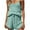 Green, variant on Chbgutlmr Womens Summer Outfits 2 Piece Scoop Neck Sleeveless Tops High Waisted Shorts Loose Casual Clothing