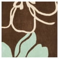 thumbnail image 2 of Contemporary Rug - Modern Art Polyester -Brown/Multi-Color:Brown/Multi,Design:Contemporary,Shape:Runner,Size:2'3" x 8', 2 of 3