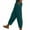 Mint Green1, variant on Women's Cotton Linen Beach Pants Casual Side Split Snap Button Vacation Pant Lightweight Loose Fashion Comfy Trousers with Pocket