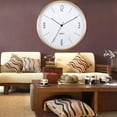 thumbnail image 5 of Metal Wall Clock ,Non Ticking ,Battery Operated Clock ,12 inch Clocks Kitchen Decoration ,, 5 of 8