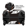 thumbnail image 2 of Susaid Halloween Ghosts And Pumpkins Print Elastic Washable Suitcase Cover with Hidden Zipper, Fits 18-32 Inch Luggage for Protection During Travel-Medium, 2 of 7