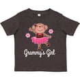 thumbnail image 3 of Inktastic Grammy Girl Ballerina Monkey Girls Toddler T-Shirt, 3 of 5