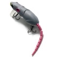 thumbnail image 3 of Pesca de simulación de cebo de rata artificial articulado con señuelo de ratón (gris), 3 of 9