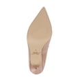 thumbnail image 6 of Jewel Badgley Mischka Eleni Satin Pointed Toe Scallop Pumps, 6 of 7