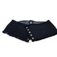 thumbnail image 6 of Women Wide Blue Denim Fabric Corset Belt Red Flower M, 6 of 16