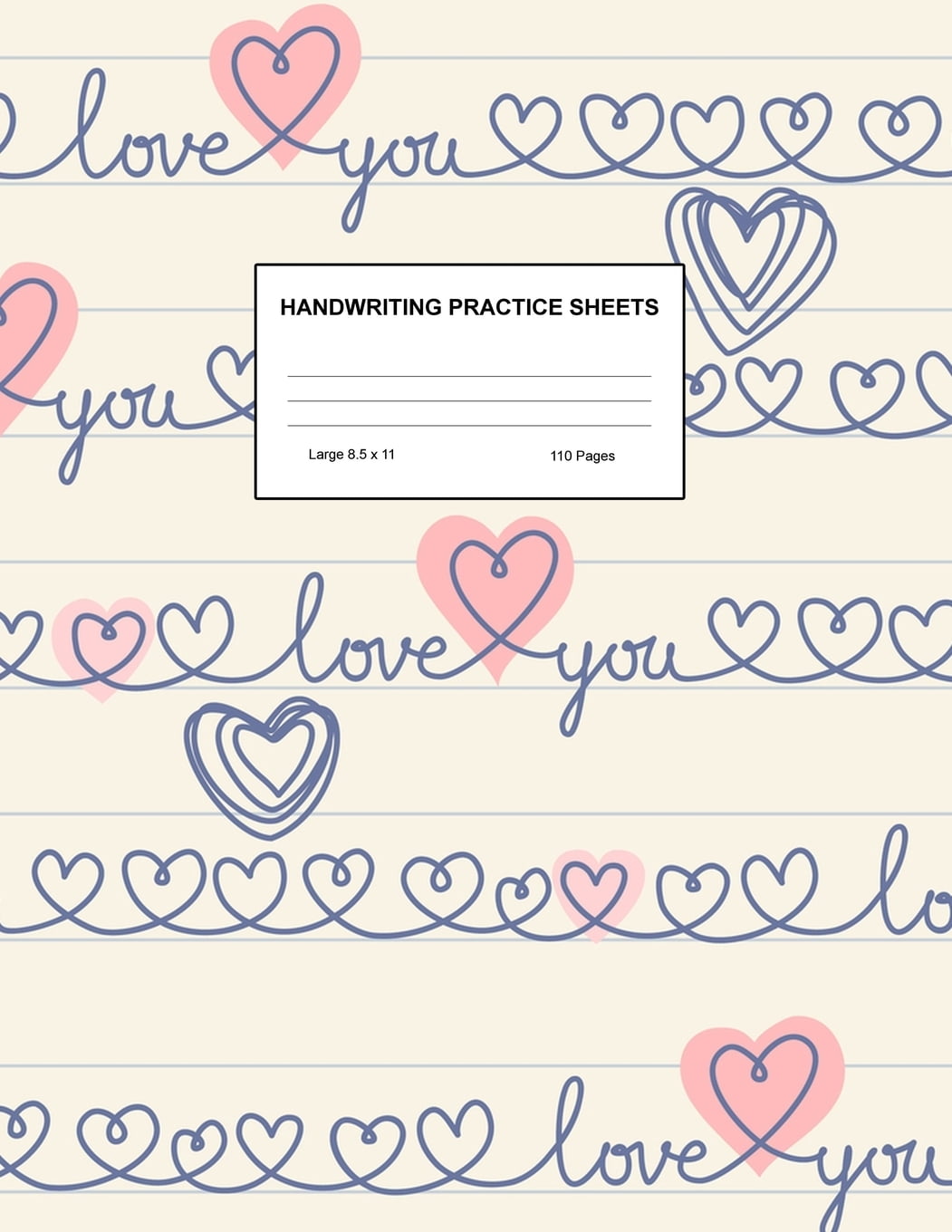 Empty Cursive Practice Page - The Playful Panda Art Studio: Preschool Coloring Study Pages ...