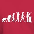 thumbnail image 3 of CafePress - Welding Evolution Dark T Shirt - Men's Classic Graphic Cotton T-Shirt, 3 of 4