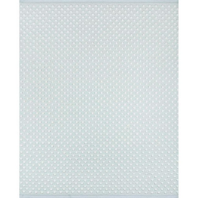 Erin Gates LANGDLGD-2BLU3959 Hand Woven Langdon Rectangle Area Rug, Blue - 3 ft. 9 in. x 5 ft. 9 in.