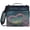 Heart-Shaped Garlands Float, variant on Zipper Binder with Shoulder Strap 2 inch 3 Ring Waterproof File Folder Organizer Bag 500 Sheet White Butterflies Pattern