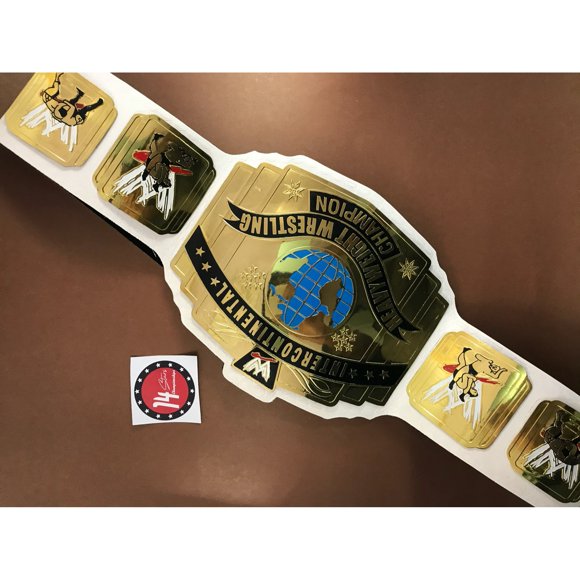 WWE White Intercontinental Heavyweight Wrestling Championship Adult Size Belt