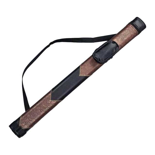 DYNWAVECA Étui de Queue de Billard, Sangle d'Épaule Réglable Conteneur de Fournitures de Table de Billard Rangement pour 1/2 Style B