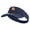 Navy, variant on Zero Percent Icon Embroidered Cotton Twill Sun Visor - Navy OSFM
