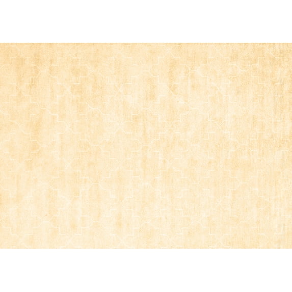 Ahgly Company Indoor Rectangle Solid Brown Modern Area Rugs, 2' x 3'