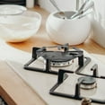 thumbnail image 6 of WHAMVOX Stove Ring Reducer for Gas Burner Grates Stand Supporting Small Pans Stable Cooking Surface Black Stainless Steel, 6 of 8