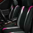 thumbnail image 3 of FH Group Premium Modernistic Universal Seat Covers Fit For Car Truck SUV Van - Pink Front Seats, 3 of 7
