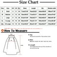 thumbnail image 3 of asdoklhq Maternity Dress,Women's Fashion Casual Solid Loose Sashes Mid-Calf Cotton Linen Skirt, 3 of 3