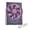 Purple, variant on Compact Portable Table Fan USB Powered 6 Speeds Quiet Motor LED Display for Travel Camping Bedroom Office Desk(White)