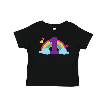 

Inktastic 1st Birthday Rainbow Gift Baby Girl T-Shirt