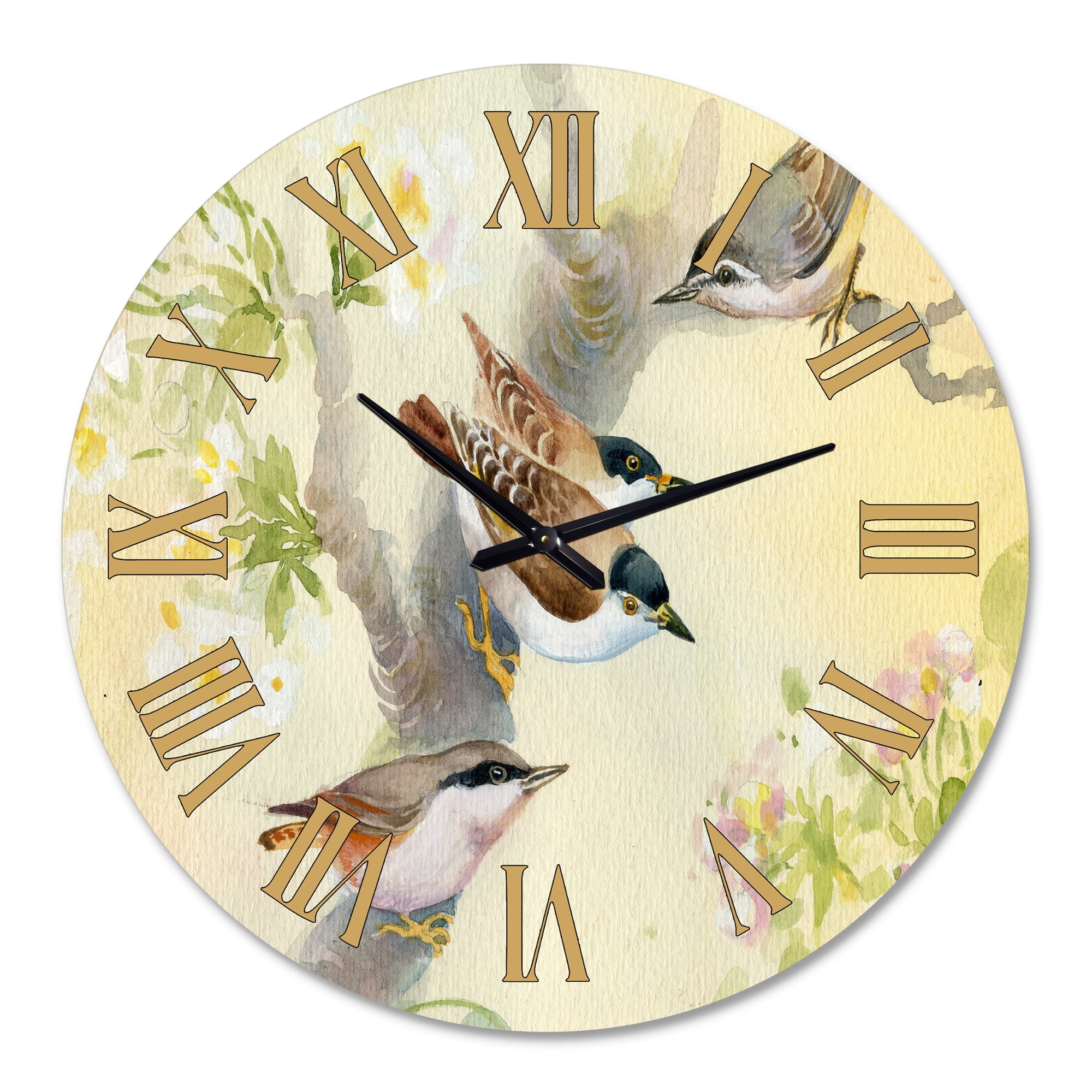 Designart 1 in Traditional Wall Clock