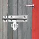thumbnail image 4 of unbranded 2Ud Cerradura De De Inoxidable Para Puerta Interior Seguro Y Resistente Plata, 4 of 7