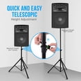 thumbnail image 7 of PYLE PSTND25 - 6 FT. Universal Tripod Speaker Stand Mount, Height Adjustable, 7 of 7