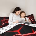 thumbnail image 5 of Castle Fairy Boys Girls Video Game Full Size Comforter Sets,Teens Gamepads Bedding Sets, 5 of 8