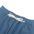 thumbnail image 5 of PEASKJP Baby Boy Joggers Toddler Baby Boys 3 Pack Elastic Waist Casual Pants Sets Solid Color Trousers Spring Summer Fall Blue,13-14 Years, 5 of 7