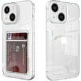 thumbnail image 6 of Compatible with iPhone 15 Pro case with Card Holder, Clear Card Slot case, Ultra-Thin, Soft, Shockproof, Credit Card Protective Cover for iPhone 15 Pro, 6 of 6