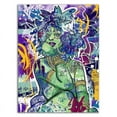 thumbnail image 3 of 18" x 24" Subira by Justin Copeland - Wall Art Print on Canvas Fabric White, 3 of 3