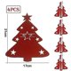 thumbnail image 2 of 16 piezas de cubiertos y tenedor para árbol de Navidad, decoración de mesa, adornos navideños, adornos navideños, árbol de Navidad Adornos Decorativos, 2 of 5