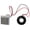 White, variant on NFTIGB Square Digital Display AC Voltage Current Frequency 3 in 1 Signal Indication Meter Light 50-500V 0-100A 0-99Hz (Red)